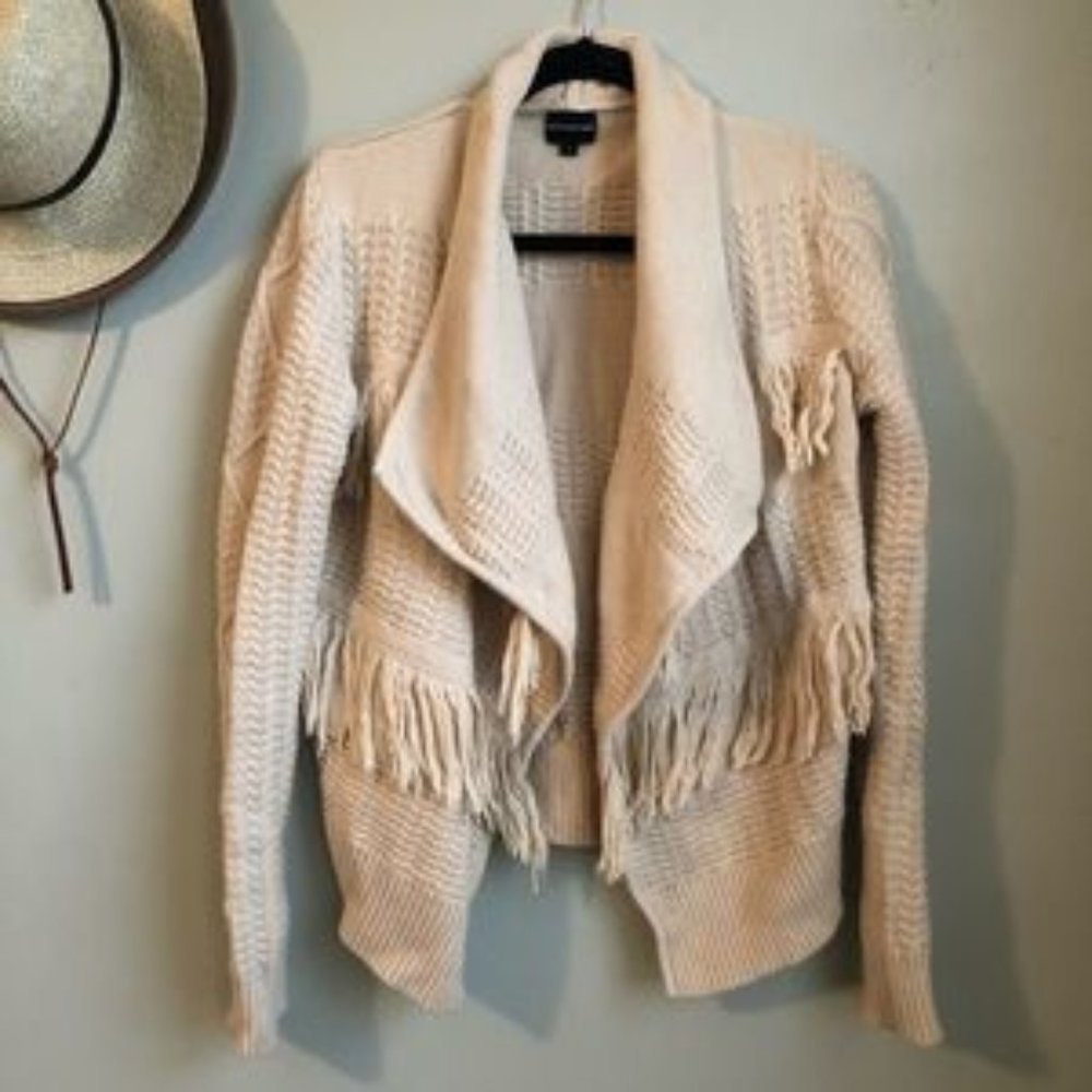Evereve Western Style Fringe Sweater